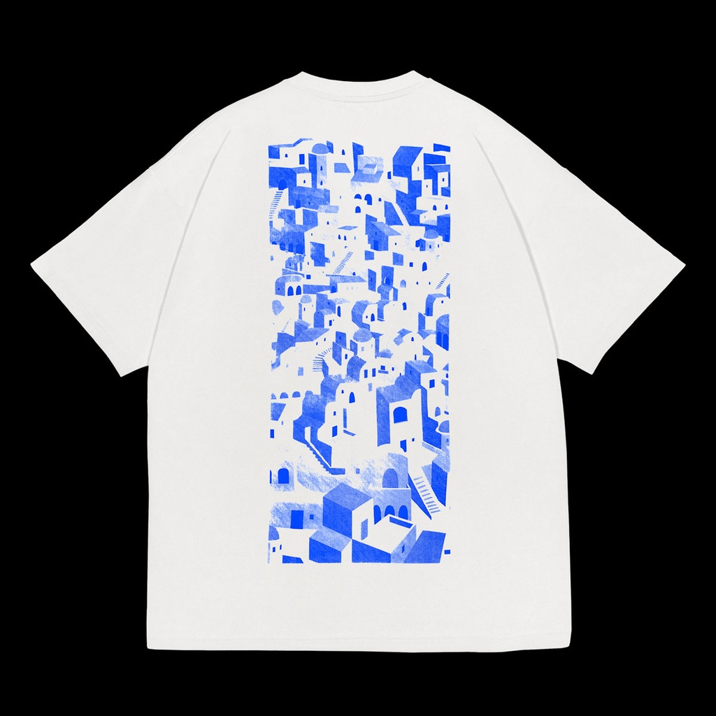 T-shirt Ville Bleu